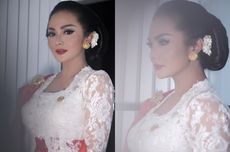 Anggunnya Krisdayanti Berkebaya Merah Putih Saat Hadiri Pelantikan Jokowi-Ma'ruf