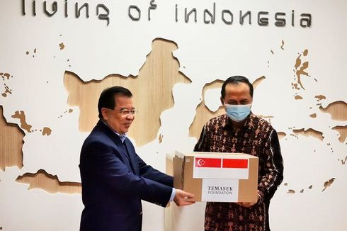 Yayasan Temasek Singapura Kembali Salurkan Bantuan ke Indonesia Perangi Covid-19 