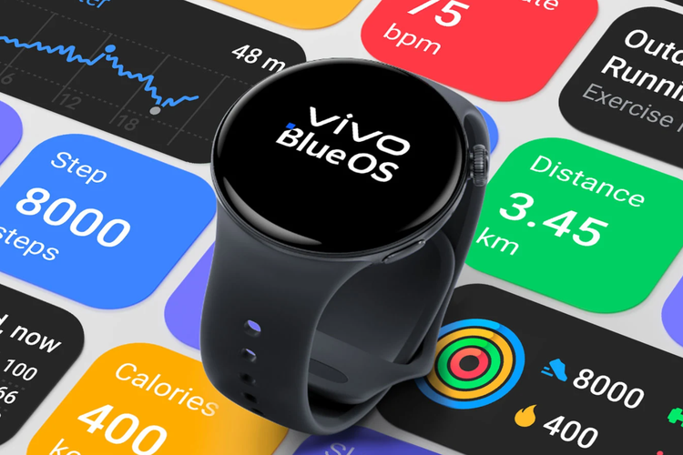 Vivo Watch 3 dibekali sistem operasi terbaru yang dikembangkan Vivo, bernama BlueOS. 
