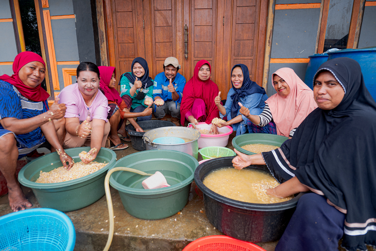 Harita Group berkomitmen untuk terus mendukung pembangunan berkelanjutan melalui pemenuhan Tujuan Pembangunan Berkelanjutan (TPB) atau Sustainable Development Goals (SDGs) Nomor 2 Tanpa Kelaparan, Nomor 5 Kesetaraan Gender, dan Nomor 8 Pekerjaan Layak dan Pertumbuhan Ekonomi. Salah satu upaya adalah dengan menerapkan Program Pemberdayaan Masyarakat (PPM) melalui pembinaan UMKM Wanita.