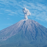 Gunung Semeru Letuskan Asap Tebal Setinggi 1.200 Meter