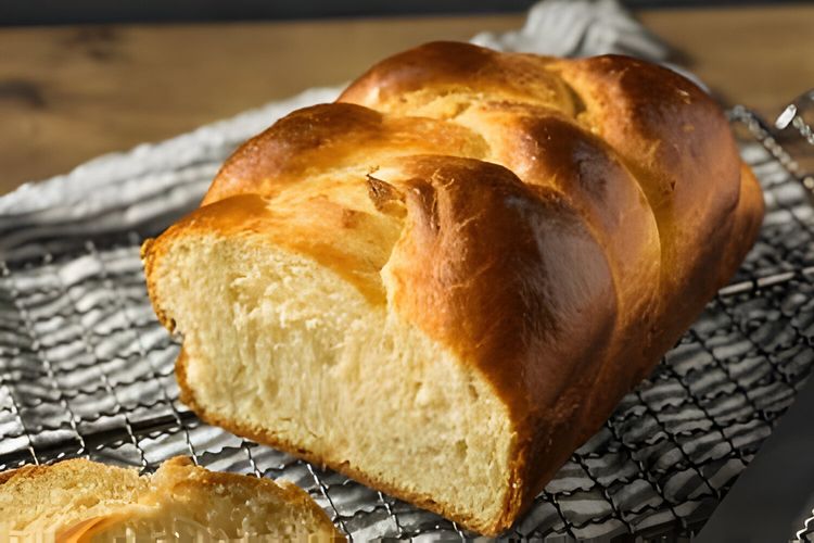 illustration of brioche bread