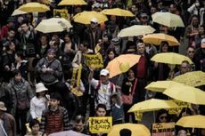 Demonstrasi di Hongkong Muncul Lagi