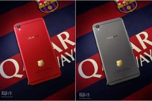 Oppo Siapkan Android R9 Versi FC Barcelona