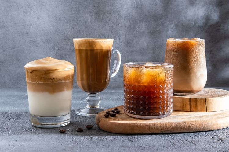 Ilustrasi apakah minum kopi bisa membuat perut buncit?