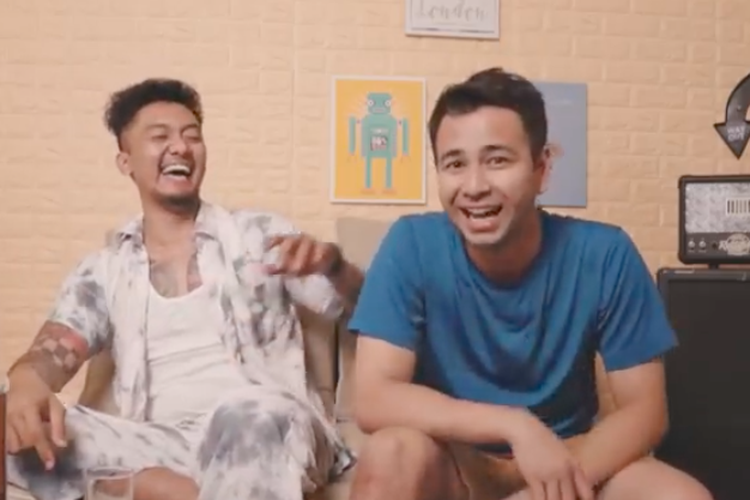 Pembawa acara Raffi Ahmad menjadi tamu di kanal YouTube Uus Kamukita.