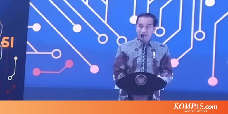 Jokowi: Maaf Kalau Ada Eselon IV dan III, Kita Pangkas Tahun Depan - Kompas.com - KOMPAS.com