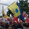 Tak Bertemu Ketua Dewan, Pedemo Sempat Paksa Masuk Gedung DPRD Solo