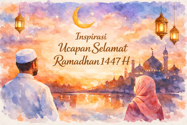 Contoh ucapan selamat Ramadhan 2026 dalam bahasa Inggris lengkap dengan arti untuk unggahan Instagram, WhatsApp, dan media sosial lainnya.