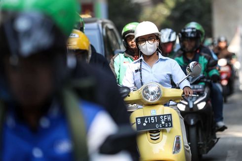 Senin Siang, Jakarta Peringkat 6 Kualitas Udara Terburuk Dunia