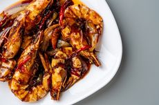 Resep Udang Goreng Mentega, Bumbu Meresap Maksimal