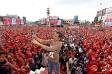 Seperti Ini Swafoto Jokowi dengan Ribuan Orang