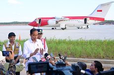 RJ-85 Sukses Mendarat, Jokowi Ungkap Pesawat Presiden Bakal "Take Off" dari Bandara IKN