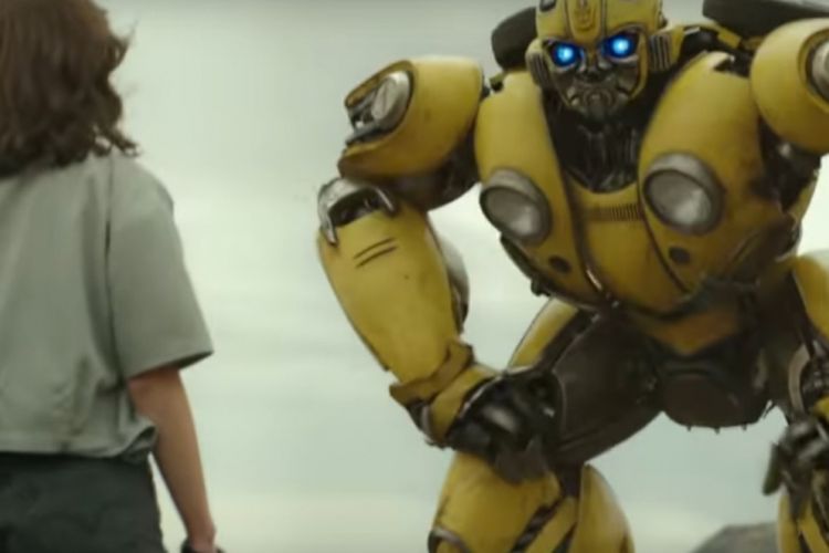 Salah satu adegan dalam Bumblebee: The Movie.