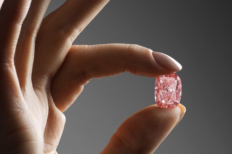 Williamson Pink Star, berlian yang akan dilelang Sotheby's 