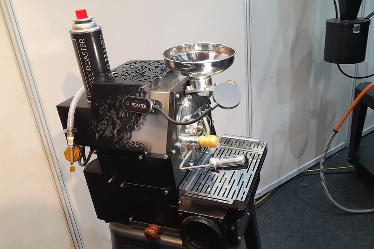 KRONE Coffee Roaster, mesin sangrai biji kopi. 