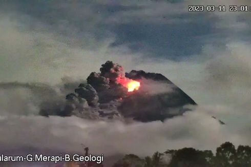 Pasca-rangkaian Awan Panas Gunung Merapi, Morfologi Kubah Barat Daya Berubah Signifikan