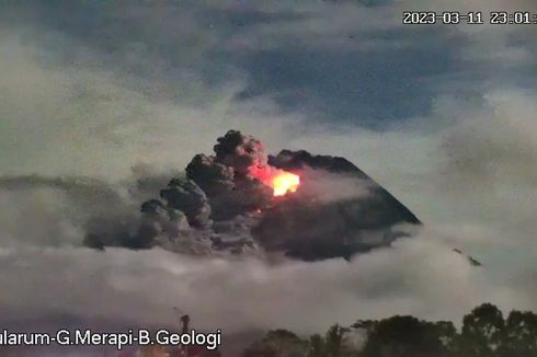 Hari ke-4 Erupsi Merapi, Belum Ada Laporan Warga Kena ISPA