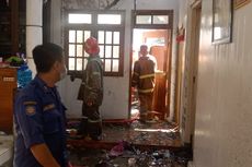 Ditinggalkan Penghuni saat Masak, Sebuah Rumah Kontrakan di Tapos Depok Terbakar