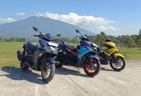 Deretan Fitur Yamaha Aerox Alpha CyberCity, Harga Rp 33 Jutaan