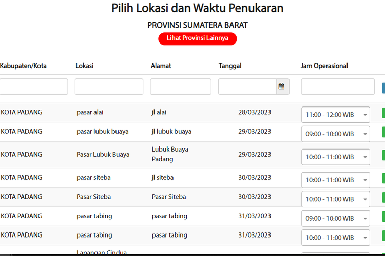 Jadwal dan Lokasi Penukaran Uang Baru Kas Keliling Bank Indonesia di Sumatera Barat  