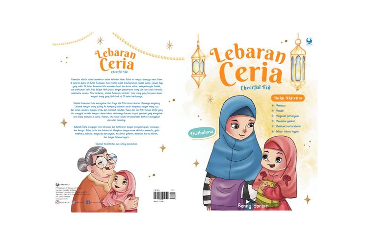 Buku Levaran Ceria yang mengajak anak-anak beraktivitas mengenal makna ramadhan dan idul fitri