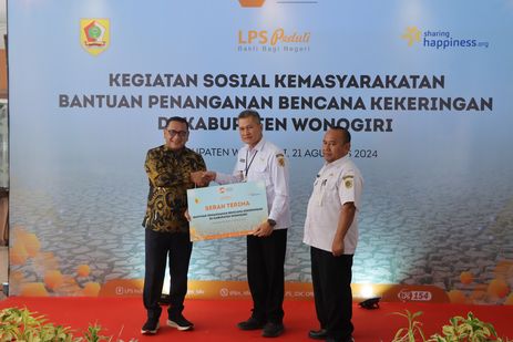 Pemkab Wonogiri Gandeng LPS untuk Atasi Krisis Air Bersih, Wabup Setyo Sampaikan Apresiasi