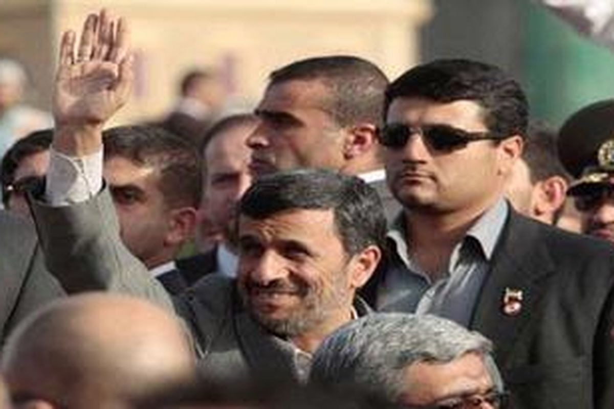 Presiden Iran Mahmoud Ahmadinejad