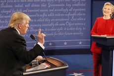 Trump Sangkal Lecehkan Perempuan, Hillary Sebut Trump Tak Pantas Jadi Presiden