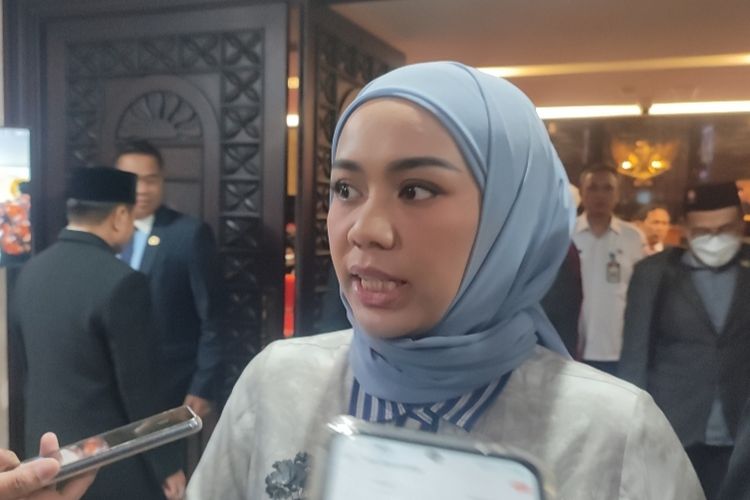 Wakil Ketua DPRD DKI Jakarta Zita Anjani di Gedung DPRD DKI Jakarta, Rabu (15/3/2023). 