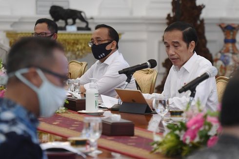 Jokowi Sebut Infrastruktur Tetap Dibangun di Tengah Pandemi