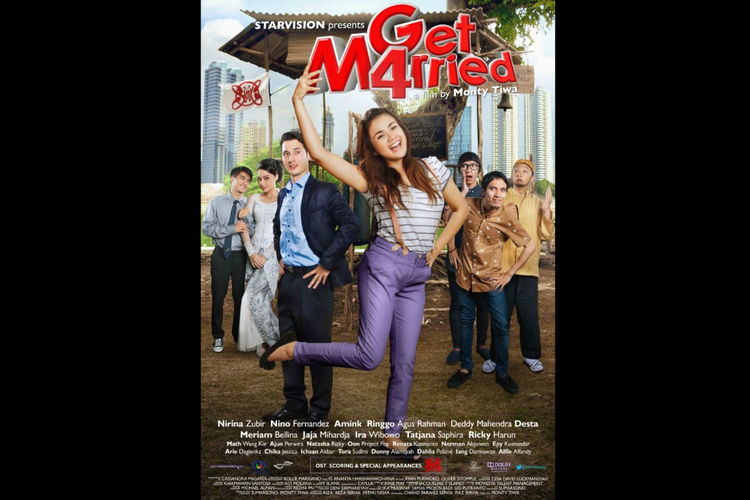 Film drama komedi Get M4rried (2013).