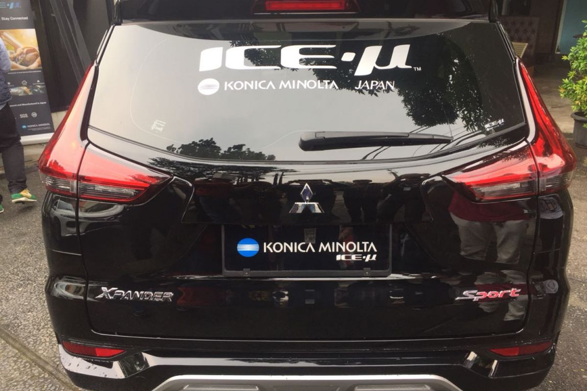 Kaca film Konica Minolta ICE-µ merupakan produk OEM Mitsubishi Xpander.