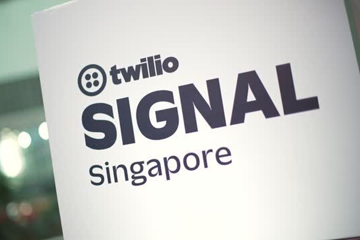 Twilio Signal Singapore.