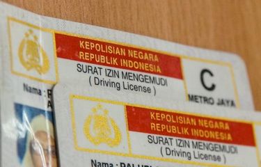 Ilustrasi Surat Izin Mengemudi (SIM)