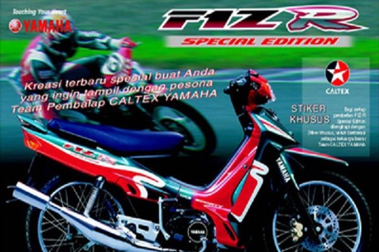 Langka, Yamaha F1ZR Marlboro Edition Laku Rp 55 Juta