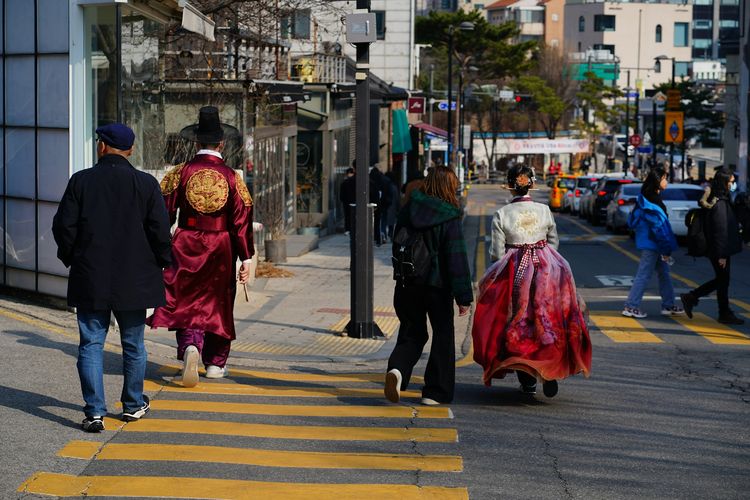 Jalur Pejalan Kaki di Seoul Korea Selatan Bakal Diberi Kanopi