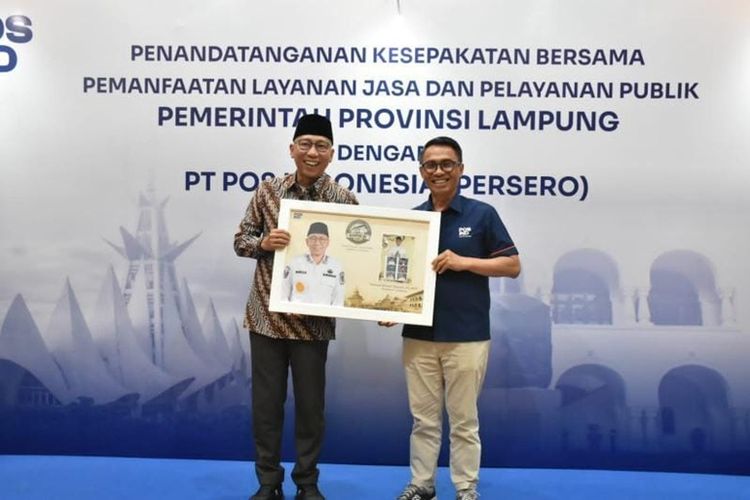 Perluas Jangkauan Layanan Publik, Pemprov Lampung Gandeng Pos Indonesia