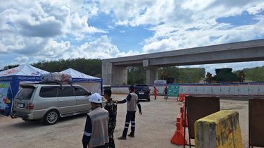 Sempat Macet, Tol Fungsional Palembang-Betung Terapkan Rekayasa Lalin Baru