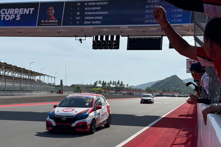 Hasil memuaskan tim Honda Racing Indonesia di Sirkuit Mandalika