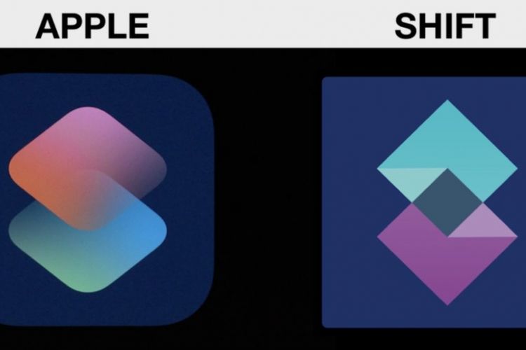 Apple mendapat tuntutan hukum lantaran logo Siri Shortcut dituduh menjiplak perusahaan rintisan asal Inggris, Shift. 