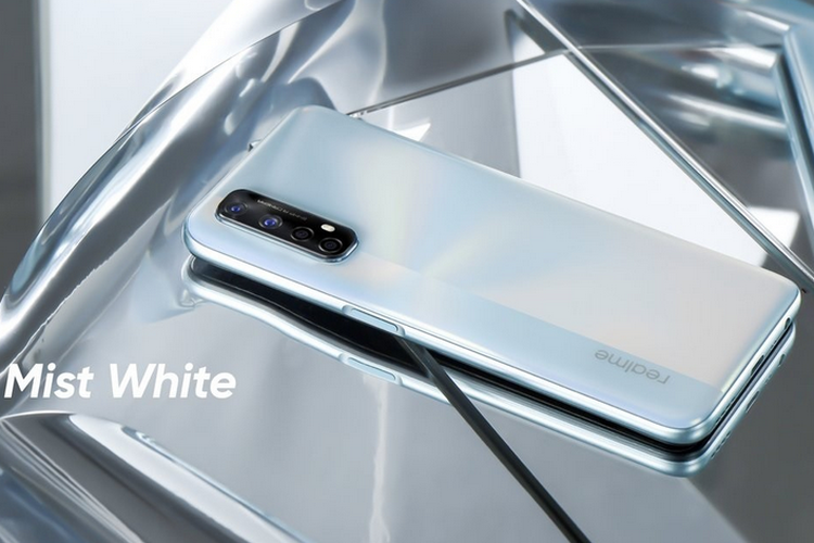 Realme 7 varian warna Mist White