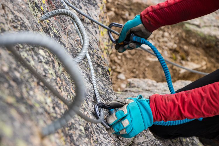 Via ferrata tertinggi di Amerika Utara yang letaknya di Colorado.