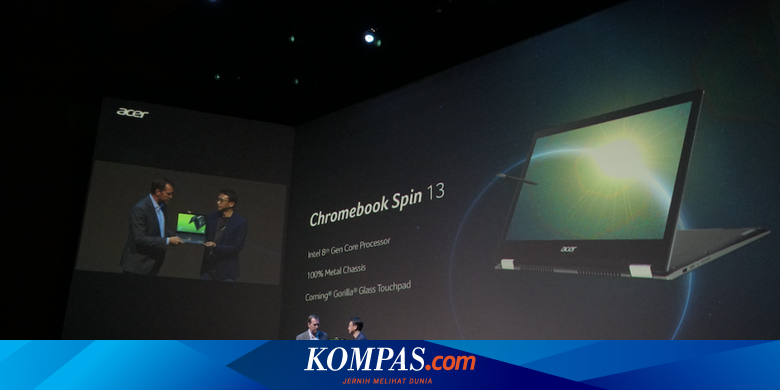 Acer Chromebook 13 Terbaru Dirilis Dengan Prosesor Intel Generasi Ke 8