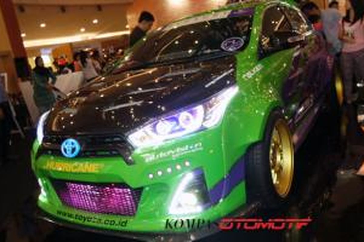 Yaris Terong Project di Yaris Show Off 2015.