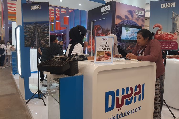 Tenant Visit Dubai di Astindo Travel Fair 2023, Kamis (23/2/2023