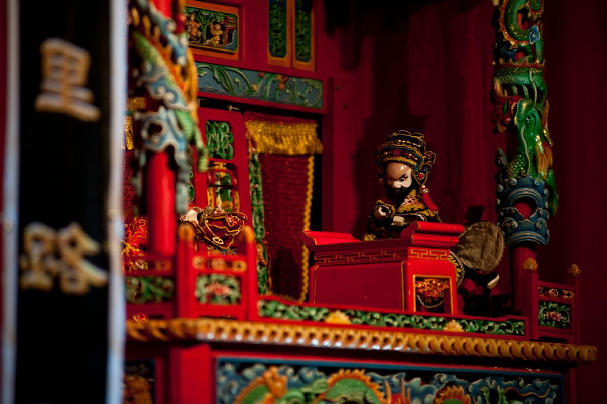 Ilustrasi wayang potehi.