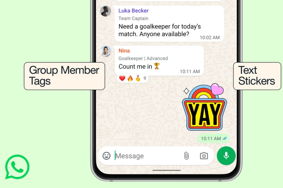 WhatsApp Rilis Fitur Member Tags, Bisa Bikin Nama Julukan di Grup