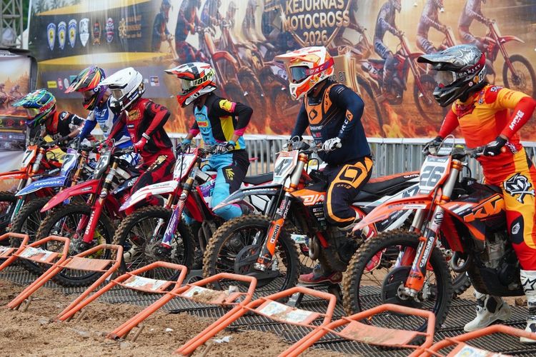 Pembalap Indonesia Borong Gelar Juara Nasional Motocross 2026