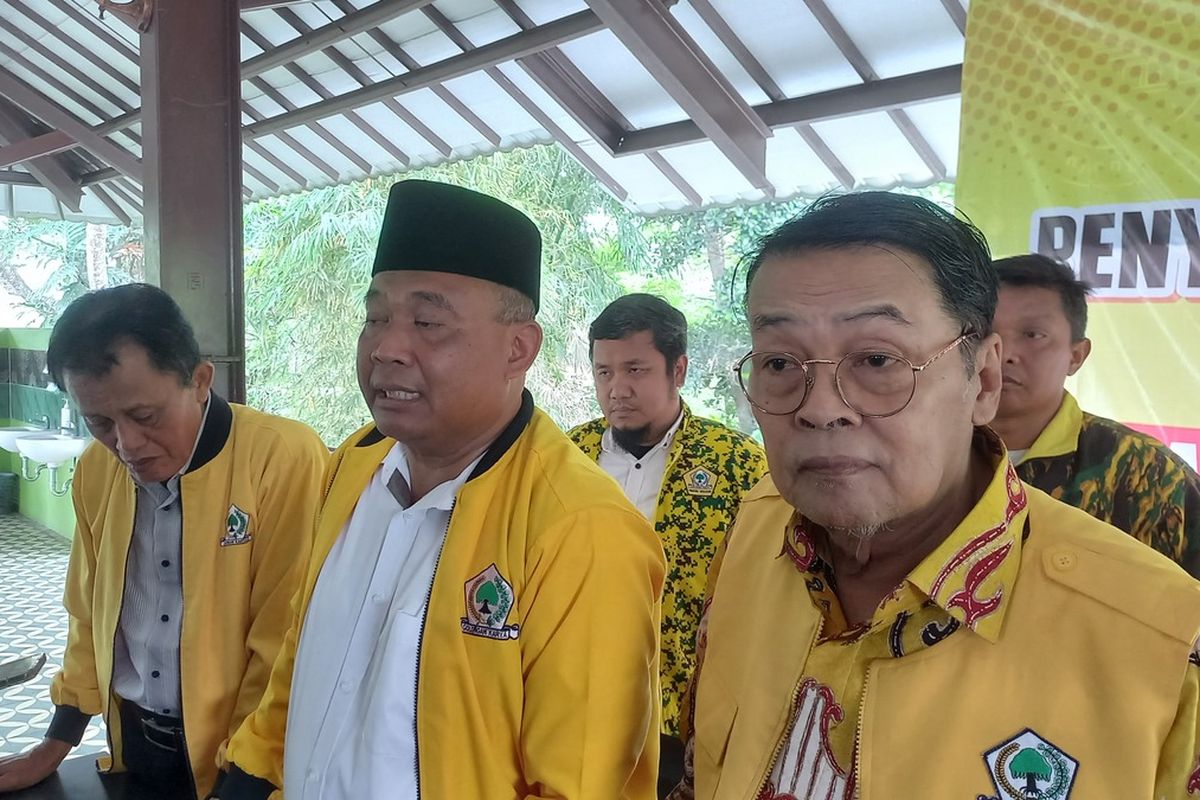 Gandung Pardiman dan Harda Kiswaya saat ditemyi di Sleman, Minggu (4/8/2024)